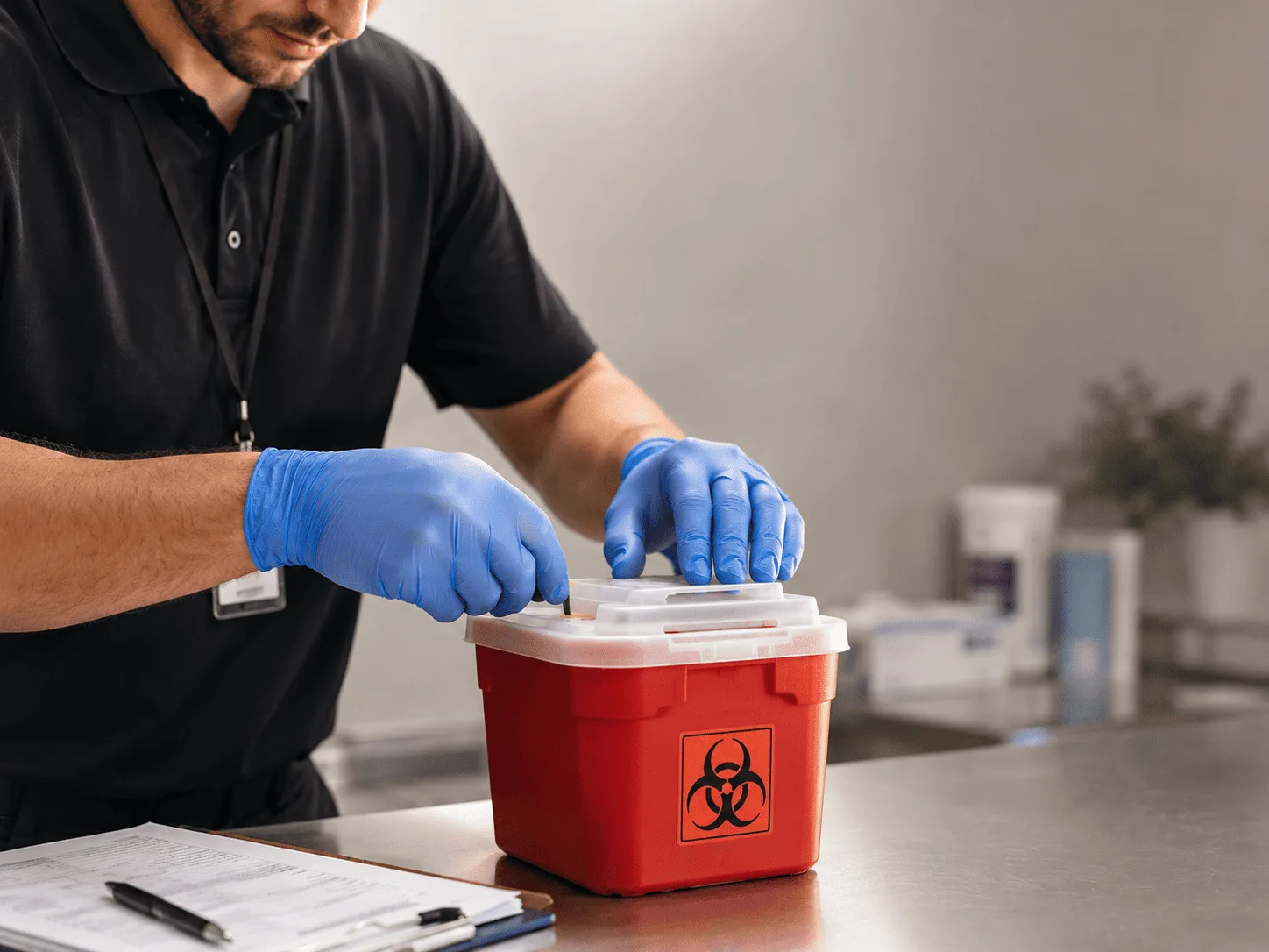 Why choose Sharps Waste Disposal in Hills, MN